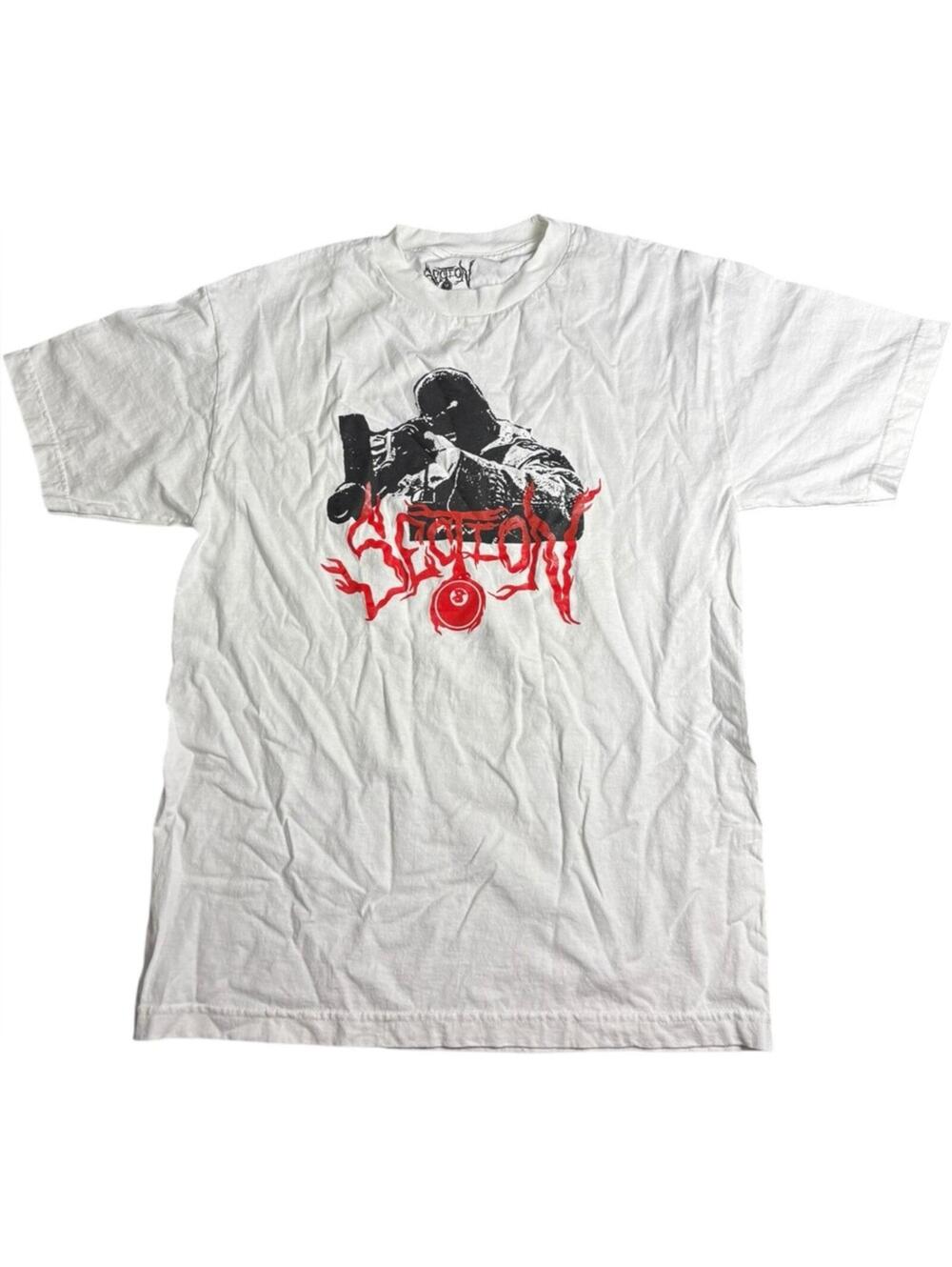 Section 8 Gun Graphic Tee NWOT